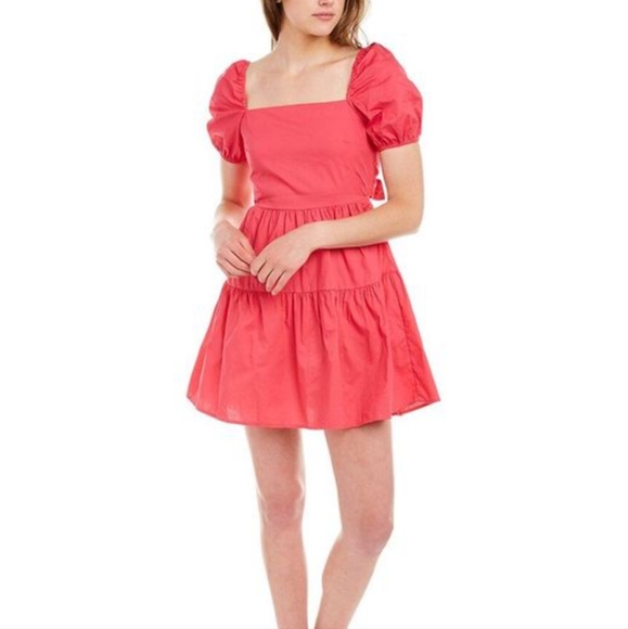 HL AFFAIR Fuchsia tiered mini size Small - Picture 2 of 5